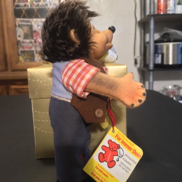 REAL GERMAN STEIFF FATHER HEDGEHOG - Picture 2 of 13